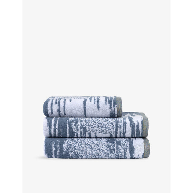 Yves Delorme Lande Cotton Bath Sheet 140cm x 70cm - image 1