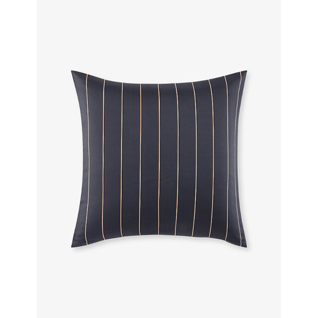 Boss Bray Striped Cotton Pillowcase 65cm x 65cm - image 1