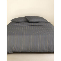 Boss Bray Striped Cotton Pillowcase 65cm x 65cm - thumbnail 2
