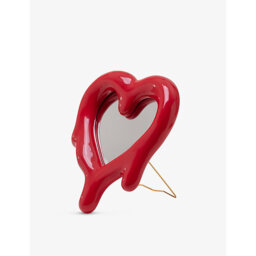 Seletti Melted Heart Porcelain Mirror and Photo Frame 35cm - thumbnail 2