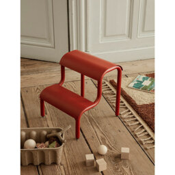Ferm Living Up Step Powder-Coated Iron Stool - thumbnail 2