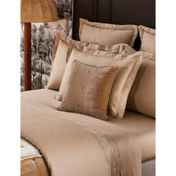 Yves Delorme Triomphe Double Cotton-Sateen Fitted Sheet - thumbnail 2