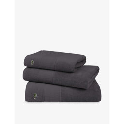Lacoste Casual Logo-Embroidered Cotton Bath Sheet 90cm x 150cm