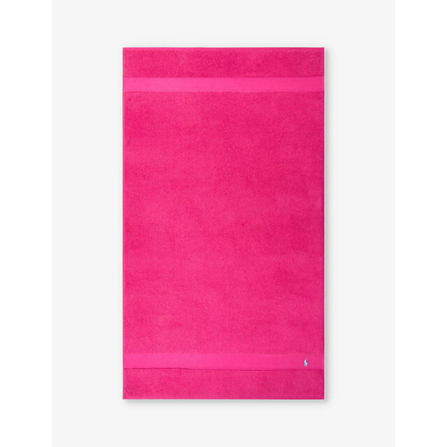 Ralph Lauren Home Polo Player-Embroidered Cotton Bath Sheet 160cm x 90cm - image 1