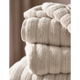 The White Company Ribbed Hydrocotton Towels - thumbnail 2