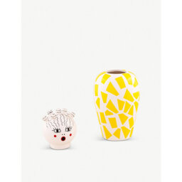 Seletti Le Canopie Rosio Porcelain and Dolomite Vase - thumbnail 2