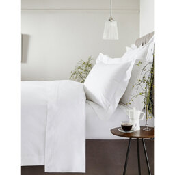 The White Company Savoy Oxford Cotton Pillowcase - thumbnail 1