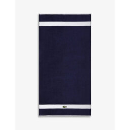 Lacoste Casual Logo-Embroidered Cotton Hand Towel 55cm x 100cm - thumbnail 2