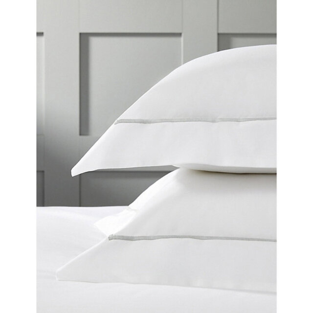 The White Company Savoy Oxford Cotton Pillowcase