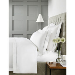 The White Company Savoy Oxford Cotton Pillowcase - thumbnail 2