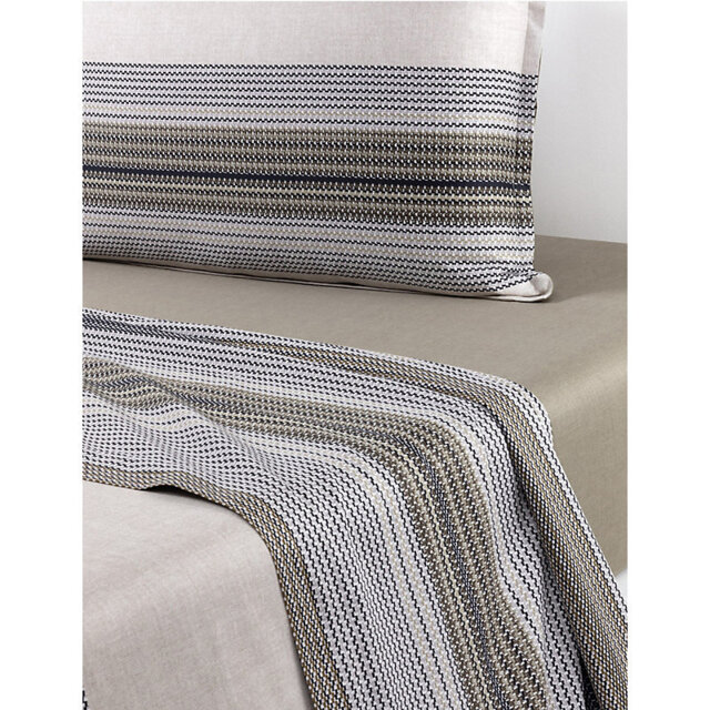 Boss Modernist Stripe Double Cotton Flat Sheet - image 1