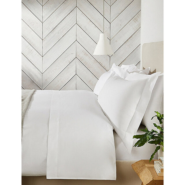 The White Company Essentials Egyptian-Cotton Deep Fitted Sheet - image 1