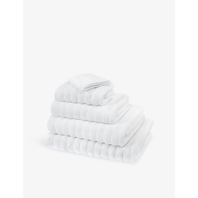 The White Company Hydrocotton Ribbed Towels - image 1