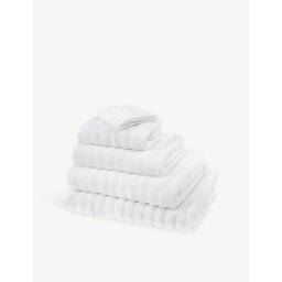 The White Company Hydrocotton Ribbed Towels - thumbnail 1