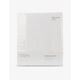 The White Company Connaught Cotton and Silk-Blend Duvet Cover