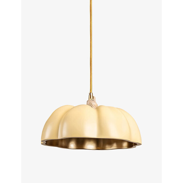 Seletti Vitamin Pumpkin Resin Ceiling Lamp 16cm - image 1