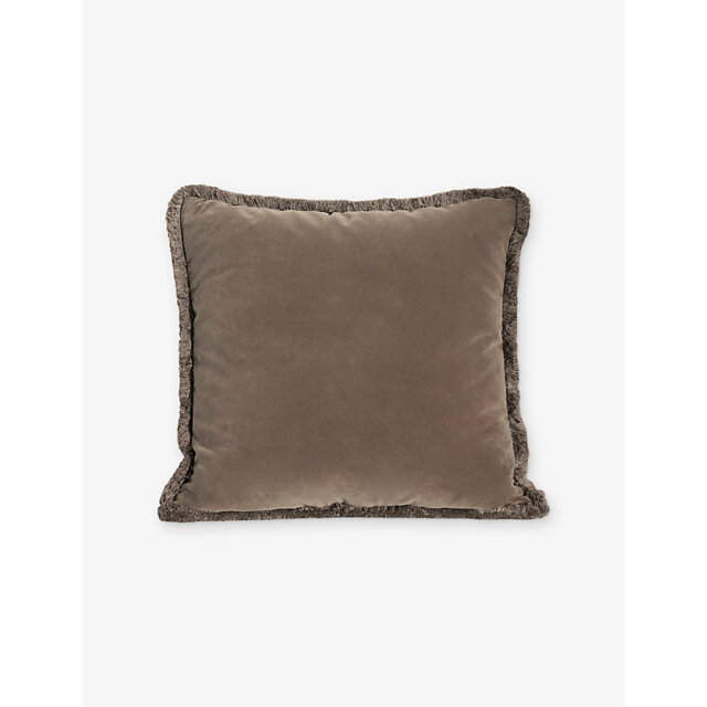 Soho Home Margeaux Square Velvet Cushion 50cm x 50cm