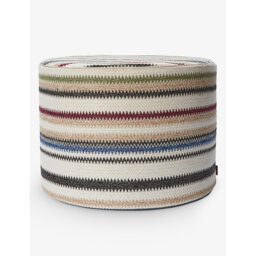 Missoni Home Blurred Zigzag Woven-Blend Pouf 40cm x 30cm - thumbnail 1