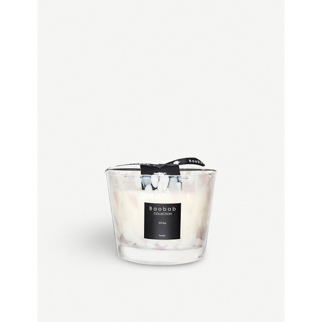 Baobab Collection Pearls White Max 10 Scented Candle 500g - image 1