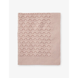 The Little White Company Blossom Cotton-Knit Baby Blanket - thumbnail 1