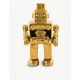 Seletti Robot Gold-Toned Ornament 30cm