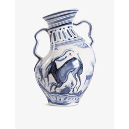 Diesel Living With Seletti Classics On Acid Ibex Porcelain Vase - thumbnail 2