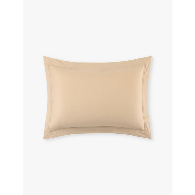 Yves Delorme Triomphe Standard Oxford Cotton-Sateen Pillow Case - image 1