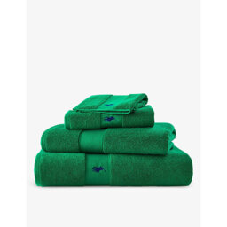Ralph Lauren Home Billiard Logo-Embroidered Cotton Bath Sheet 90cm x 160cm