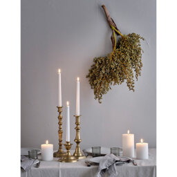Uyuni Lighting Classic Taper LED Wax Candles Set Of Two - thumbnail 2