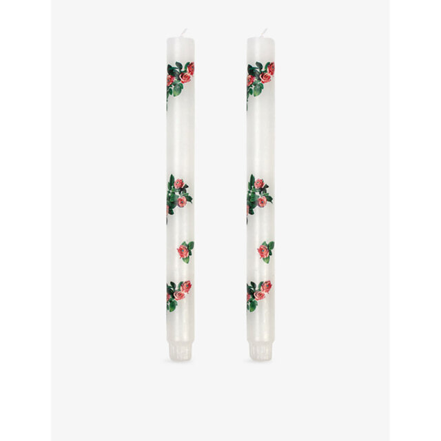 Seletti Wears Toiletpaper Roses Stem Candle Set Of Two - image 1