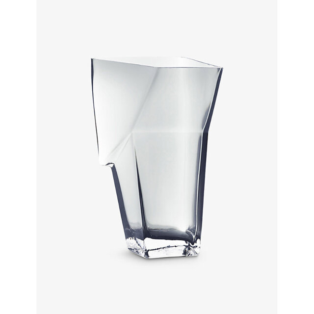 Serax Vase 8 Transparent Dunk Glass Vase 33.5cm