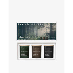 Skandinavisk Hibernate Scented Candle Gift Set 65g x 3 - thumbnail 1