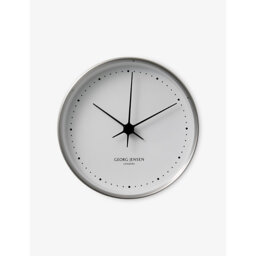Georg Jensen Henning Koppel Stainless-Steel Clock 22cm