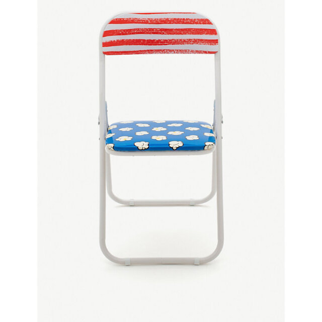 Seletti Blow Metal and PVC Folding Chair 46cm - image 1