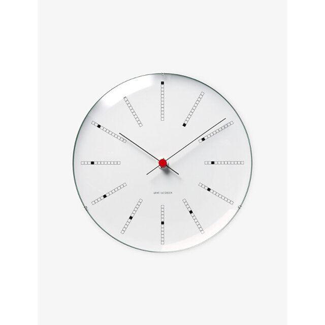 Arne Jacobsen Bankers Wall Clock 29cm - image 1