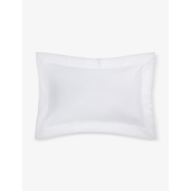 The White Company Cranleigh Oxford Cotton Pillowcase 50cm x 75cm - image 1