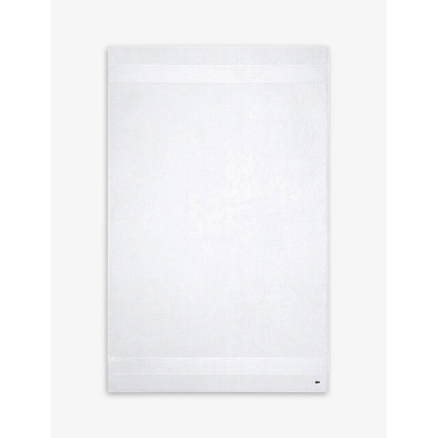 Lacoste Le Croco Logo-Embroidered Cotton Bath Sheet 100cm x 150cm - image 1