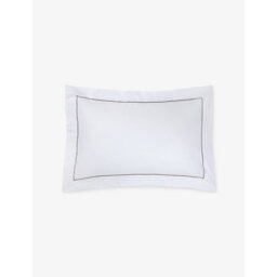 The White Company Savoy Oxford Single Cotton Pillowcase - thumbnail 2