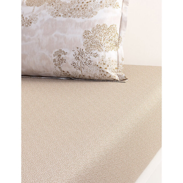 Yves Delorme Paysages Abstract-Print Cotton-Batiste Fitted Sheet - image 1