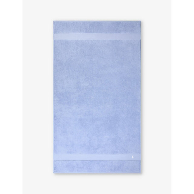 Ralph Lauren Home Polo Player-Embroidered Cotton Bath Sheet 160cm x 90cm - image 1