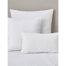 The White Company Brittany Small Rectangular Cotton-Voile Cushion - thumbnail 2