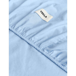 Tekla Percale Double Fitted Cotton Sheet - thumbnail 2