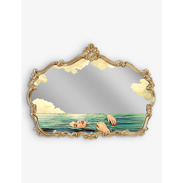 Seletti x Toiletpaper Baroque Seagirl Glass Mirror 120cm