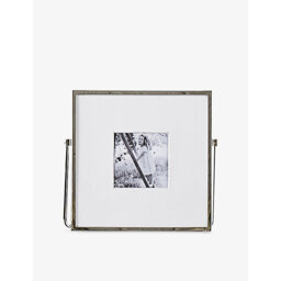 The White Company Fine Silver-Plated Steel Photo Frame 3” x 3”