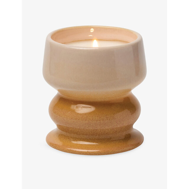 Paddywax Smoked Pistachio Ombre Scented Ceramic Candle 226g - image 1