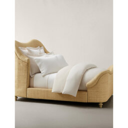 Ralph Lauren Home Oxford Striped Cotton Flat Sheet - thumbnail 2