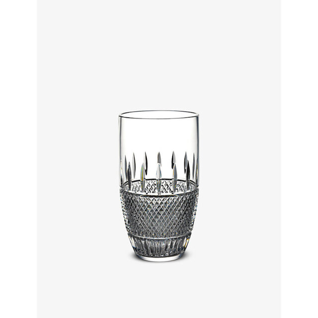 Waterford Mastercraft Irish Lace Crystal Vase 25cm - image 1