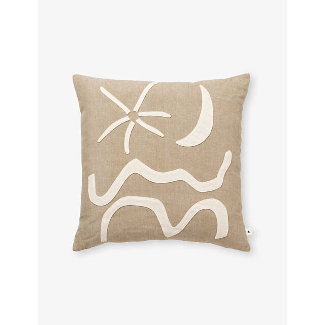 Ferm Living Kove Cotton Cushion Cover 50cm x 50cm - image 1