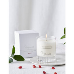 The White Company Pomegranate Signature Candle 140g