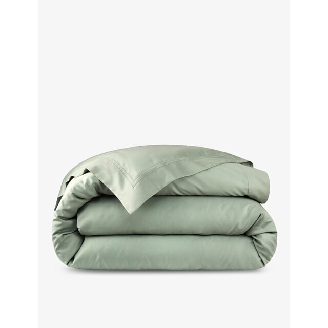 Yves Delorme Triomphe Veronese Double Cotton Sateen Duvet Cover - image 1